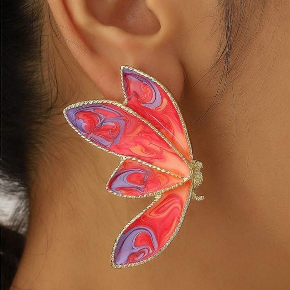 Butterfly  earrings  M105